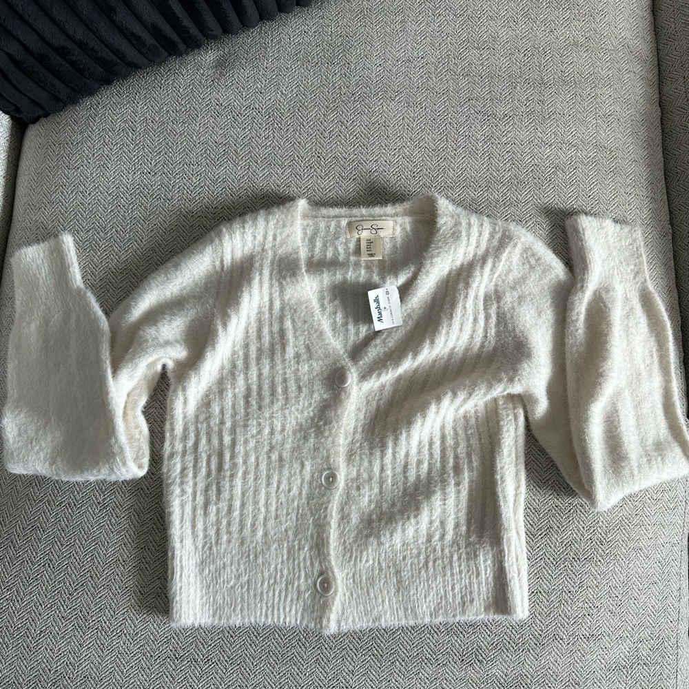 White Jessica Simpson Sweater